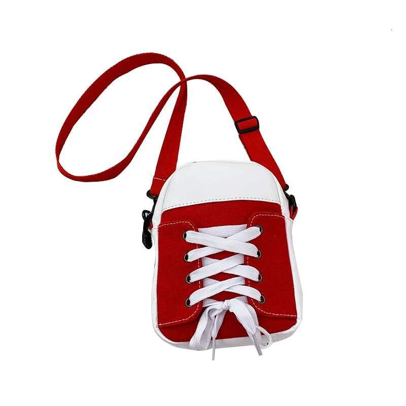 Ddmyshoesvip A New Korean Lightweight Crossbody Cute Mini Cartoon Canvas Backpack Fashion Children S Shoulder Bag