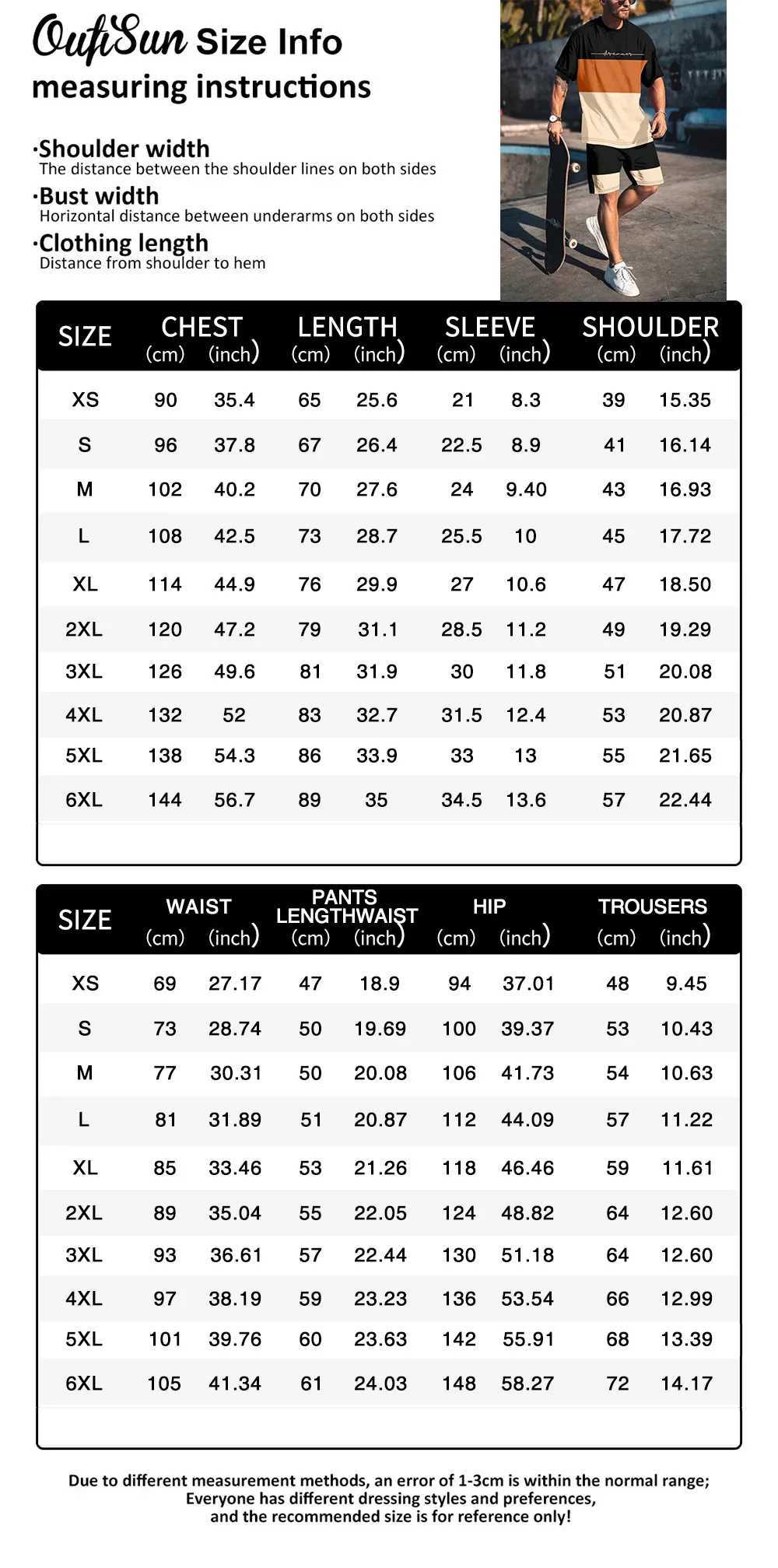 Mens T-shirt Set Striped Colour Blocking Printing Fashion T-shirt Short Sleeve + Shorts Two Sets Oversized Sports Mens SuitXJ250218