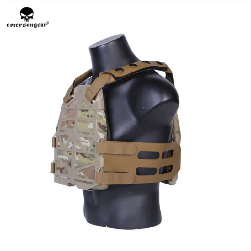 Emersongear Tactical SS Vest Airsoft Frame Plate Carrier W Dummy Plastic Plate Hunting Combat Shooting Colete Tatico ABS EM7364XJ250219