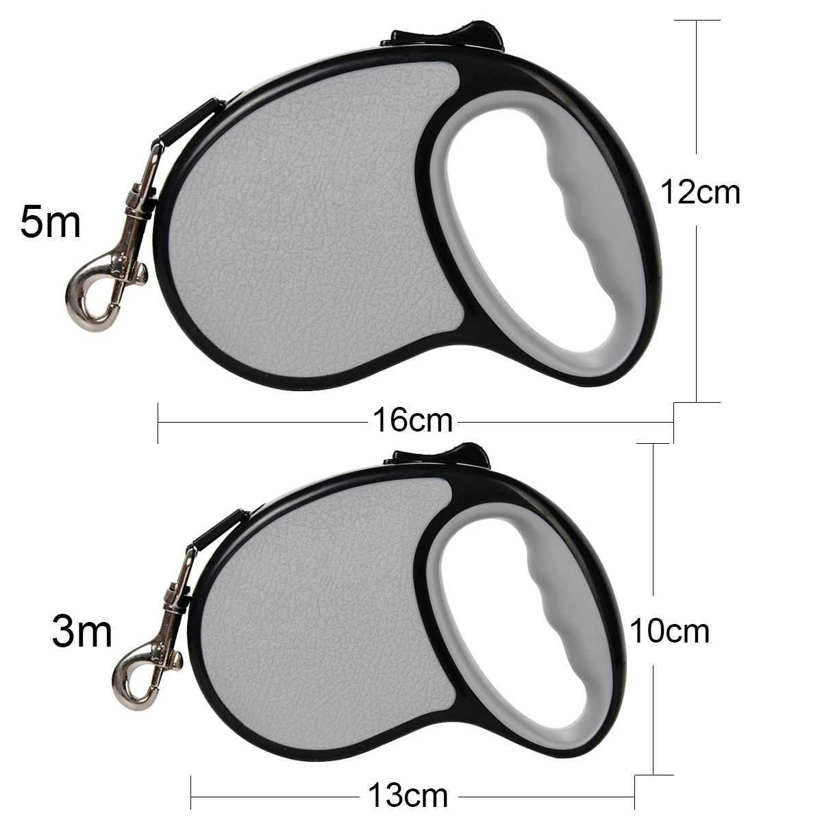 3m 5m Pet Retractable Dog Leash for Small Medium Dogs Cats Outdoor Puppy Automatic Extending Rope Chihuahua Pug Bulldog SuppliesXJ250218