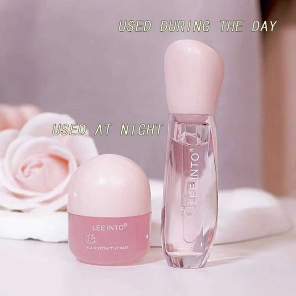 LEEINTO Plant Lip Protection Set for Diminishing Lip Lines Moisturizing Sleep Moisturizing and RepairingW250219
