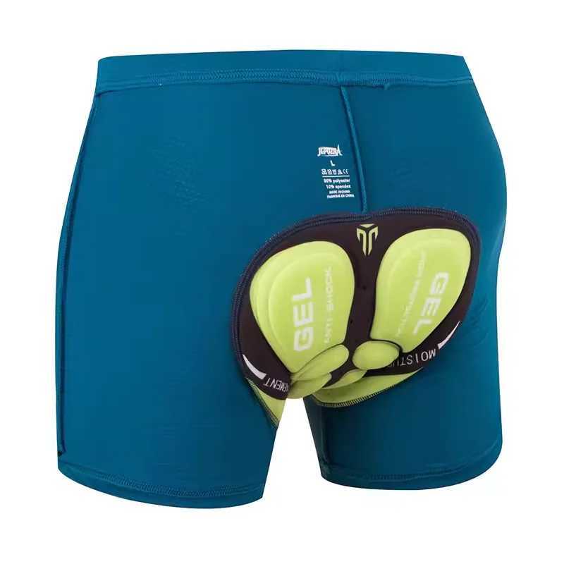 Men's Shorts JEPOZRA Cycling Shorts Breathable Mesh Cycling Shorts for Men 5D Gel Pad Shockproof MTB Bike Shorts z250219
