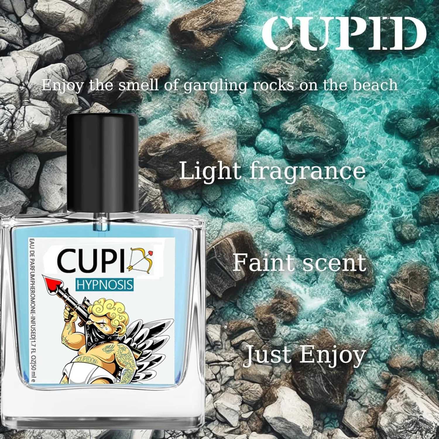 50ML Cupid Pheromone Hypnosis Perfume Long Lasting Pheromone Fragrances Perfume Cologne Men And Women Light Fragrance M250219