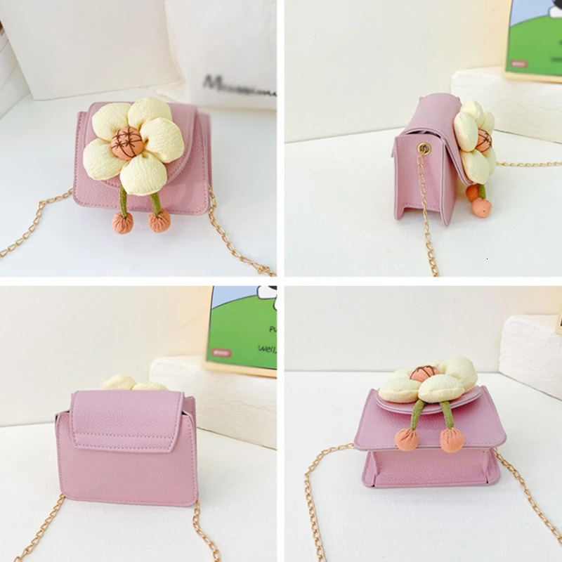 Kids Purses Cute Bow Straw Shoulder Bags Baby Girls Mini Crossbody Bag Cute Little Girl Small Coin Pouch Princess Kids Messenger 250219