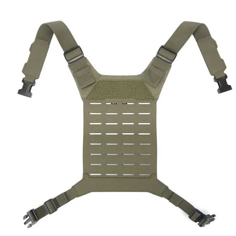 Airsoft D3 SS MK Chest Rig Tactical MOLLE Vest Chest Rig Strap Universal Vest Back Panel Equipment AccessoriesXJ250219