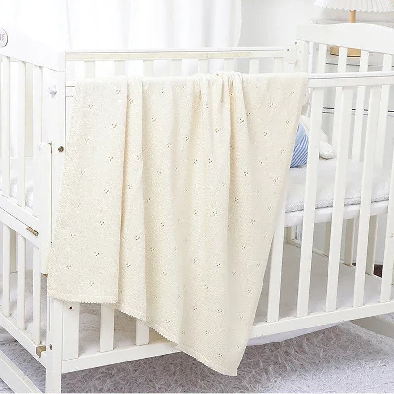 Baby Blankets born Infant Boys Girls Cotton Stroller Nursery Swaddle Wrap Cover Quilts 90*70cm Toddler Outdoor Throw Play Mat 250218