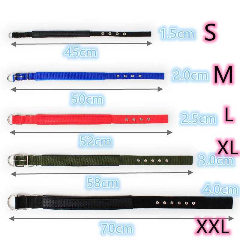 Pet Dog Collar Soft Cotton Adjustable Collar For Dog Cat Accessories Small Large Dog Collars Golden Retriever Dulldog S-XL Size W250219