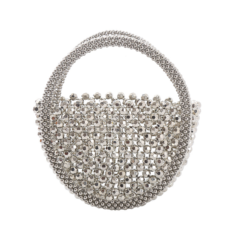 Chic Bejeweled Fringe Messenger Bag - Durable Handwoven Change Purse Perfect for Cell Phones and Essential Items
