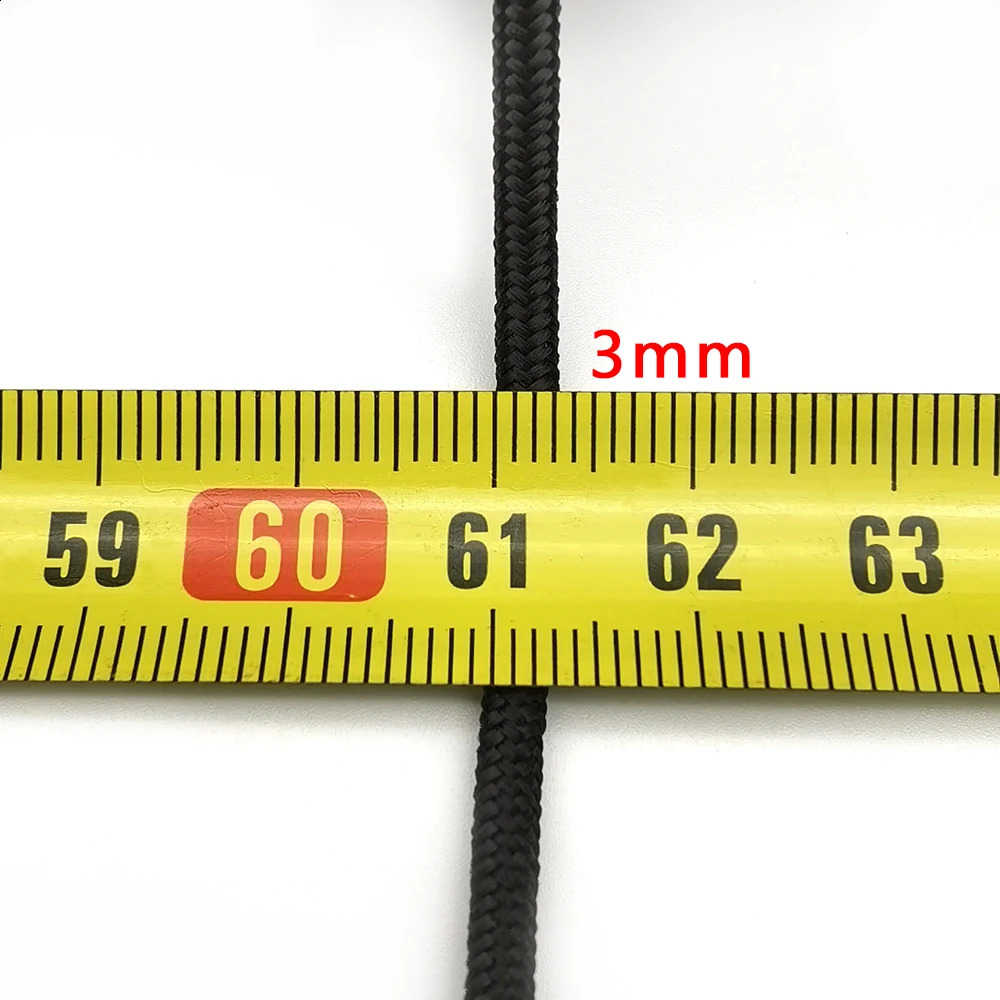 100ft m Paracord Lanyard Rope Parachute Cord Hiking Camping Clothesline Tactical Bracelet Accessory One Core 250213