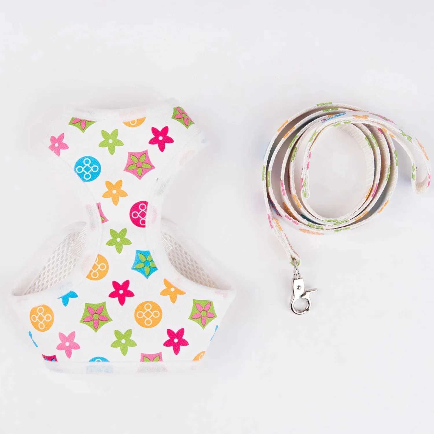 Anti-Pull Pet Harness Luxury Dog Vest Harness For Small Dogs Cats Chihuahua Chest Strap Pet Apparel Outfit Collar AccessoriesXJ250218