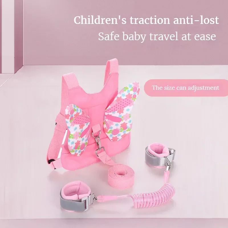 Baby Anti Lost Harness Link Toddlers Walking Safety Backpack Leash Child Travel Belt Hand Band Kids Outdoor Activity Strap Rope 250219
