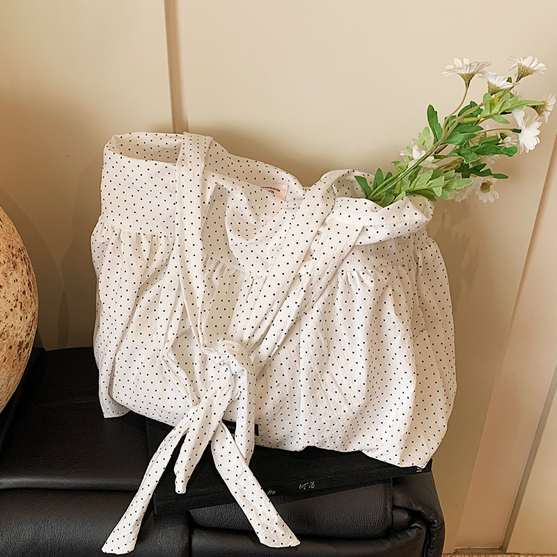 2025 Early Spring New Product Leisure Art Relaxation Tote Large Capacity Small Fresh Lightweight Commuter Single Shoulder Women's Bag #swissmilit