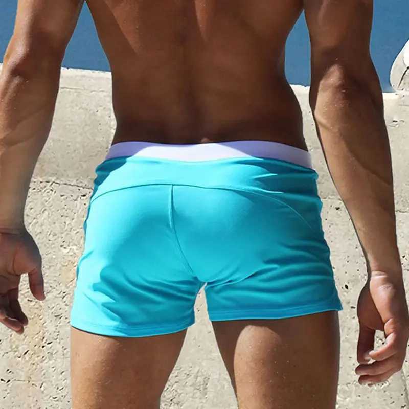Sexy swimsuit mens swimsuit Sunga Masculina mens swimming beach shorts Trunks Sungas De Praia Homens Badpak Mayo Zwembroek Heren M250218