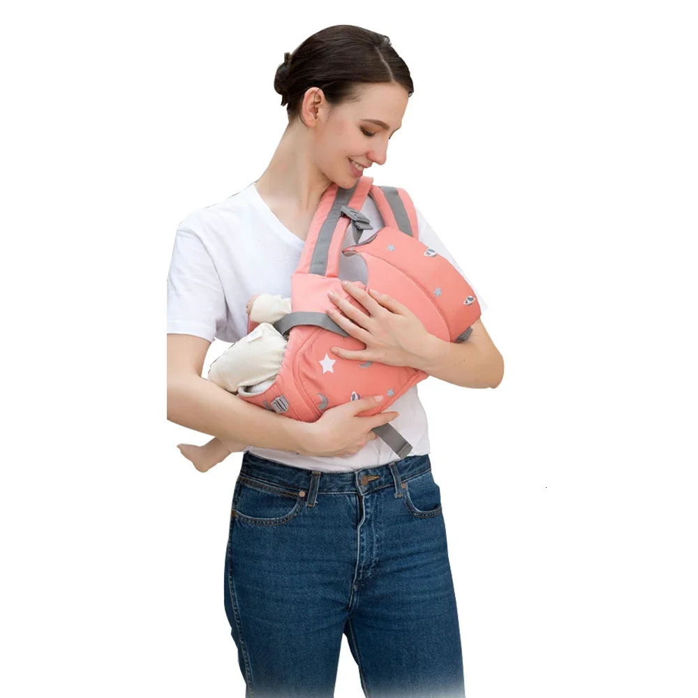 Ergonomic Baby Infant Hipseat Breathable Kangaroo Front Facing Baby Holder Baby Waist Travel For 0-36M 250219