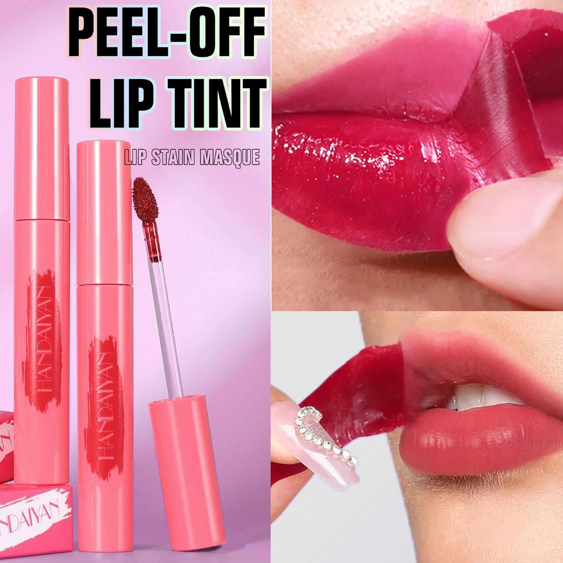 Waterproof peeling lipstick matte natural mist lipstick coloring durable lipstick makeup tattoo glacier tear contour coloring cosmeticsW250219