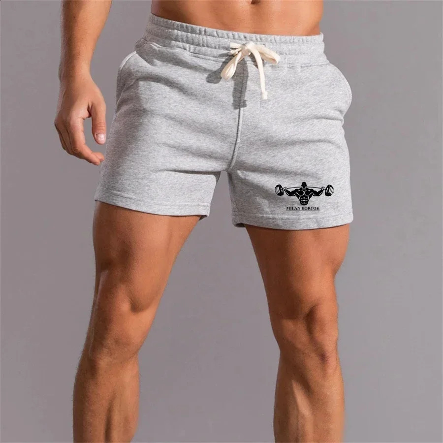 Shorts Gym Men Outdoor Fashion Summer Mens Casual 3 Points Pants WorkoutShort Sweatpants Short Man Exercise Running 250218