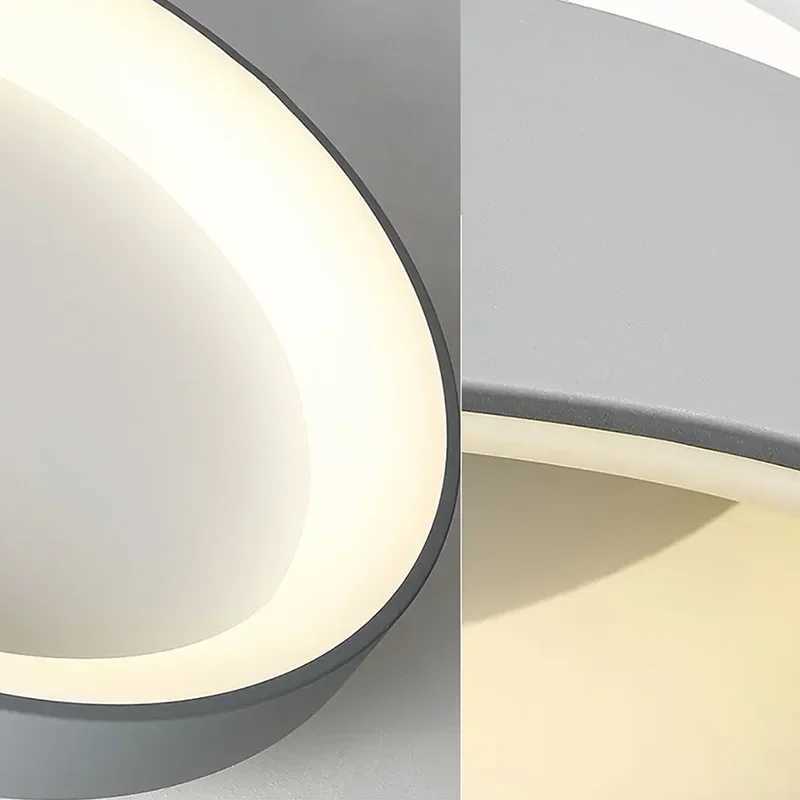 Nordic Ceiling Light Modern LED Simple Lamps For Living Room Bedroom Study Restaurant Home Indoor Round Decor Lighting Fixture Z250219