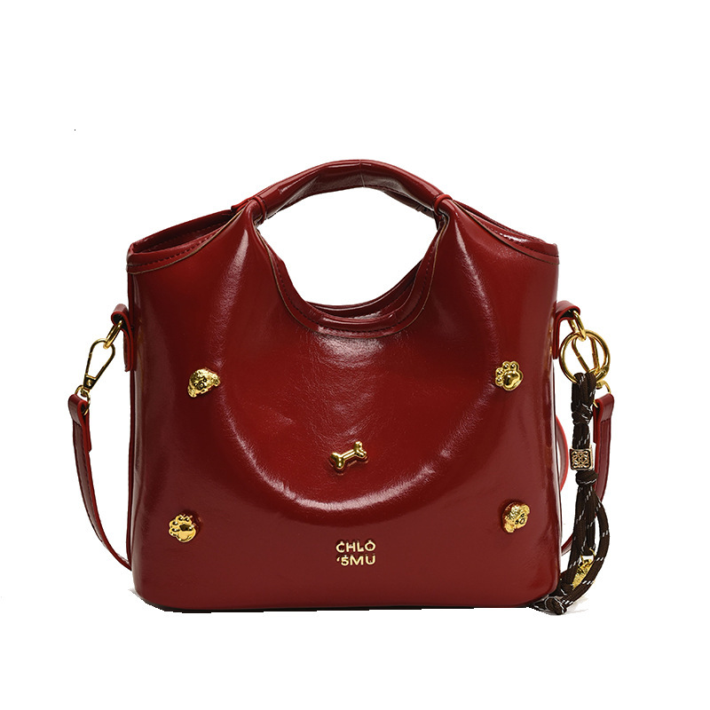 Casual versatile crossbody bag for women in autumn winter 2025, new trendy and fashionable hand-held bucket bag, small outdoor handbag #swissmilitary