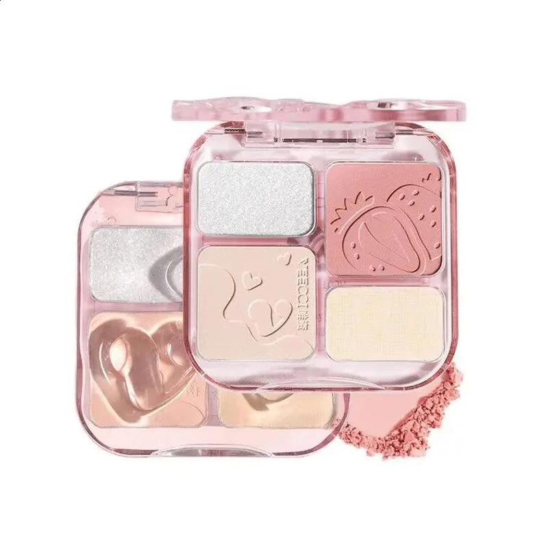 VEECCI Face Palette Eye Full Face Powder Makeup Palette Enriched With Vitamin E Highlighter BlushBronzer Iluminador 250214
