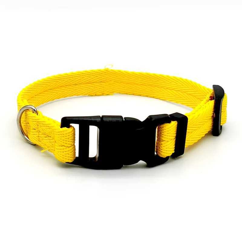 Pet Dog Collar Solid Color Puppy Collars Medium Dogs Quickly Disengaged Pet Dog Training Collar Teddy Bichon Small Dog Collar W250219