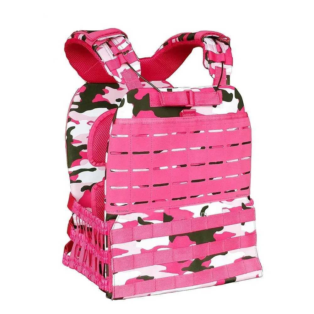Camouflage Womens Outdoor Vest FEMaLE Physical FitnESS Weight Bearing Vest Field CS Training Gear WaistcoatXJ250219