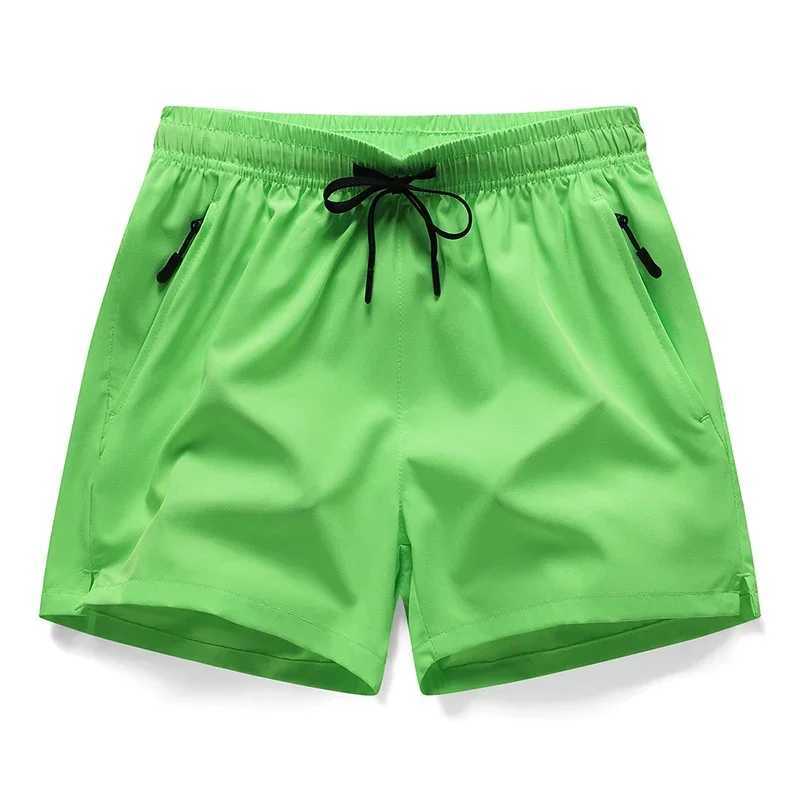 New Mens Sports Casual 3/4 Shorts With Ice Silk Lightweight Sweat-absorbing Outdoor Quick Drying Running Fitness Loose Pants W250219