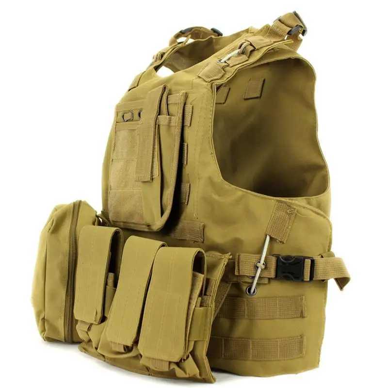 Outdoor Hunting Ciras Tactical Military Airsoft Vest Plate Carrier Unloading Chest Rig Bag Molle Camping Travel Sport VestXJ250219