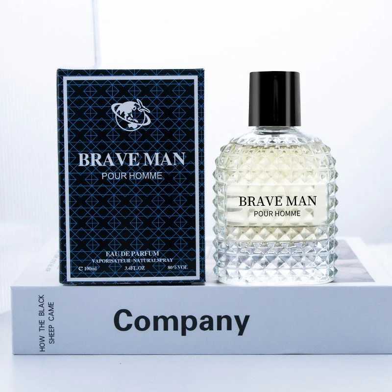 100ML Brave Man Wolf Smoke Perfume Charming Cologne Long-Lasting Fragrance Tender Woody Scent Floral Oriental Note Eau De Parfum M250219