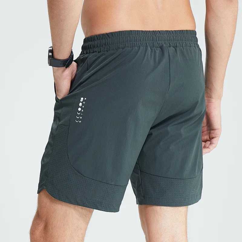 Summer Mens Sport Running Shorts Gym Jogging Training Sweat Sports Clothing Outdoor Sweatpants Male Breathable Elastic Skorts W250219