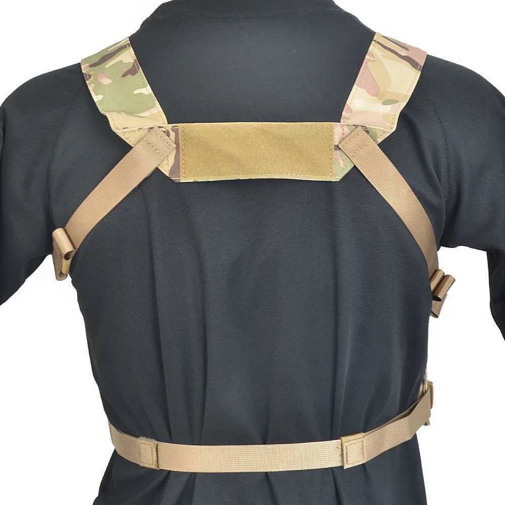 Tactical MK3 Chest Rig Modular Hunting Vest Camo SACK Pouch H Harness M4 AK Magazine Insert Airsoft Paintball AccessoriesXJ250219