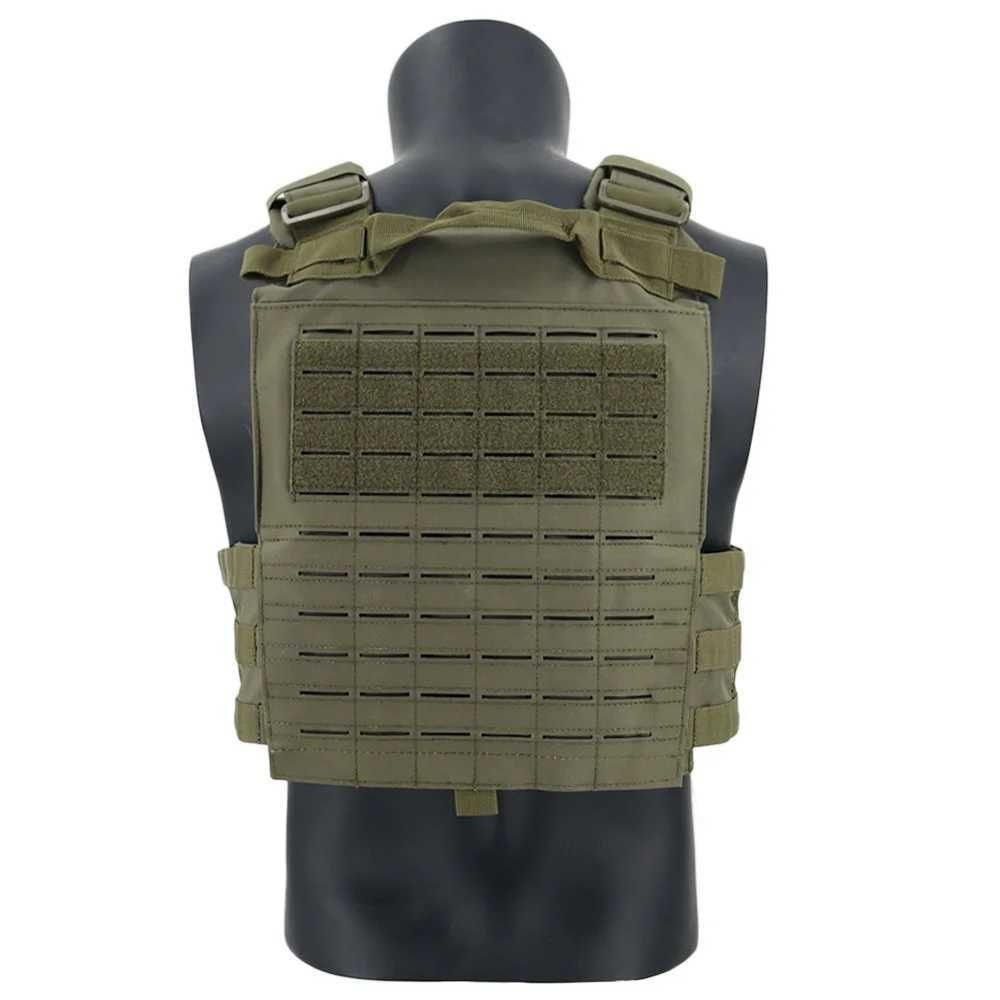 Tactical Vest With Triple Magazine Pouch Outdoor Hunting Plate Carrier Protective Adjustable Vest Airsoft Combat EquipmentXJ250219