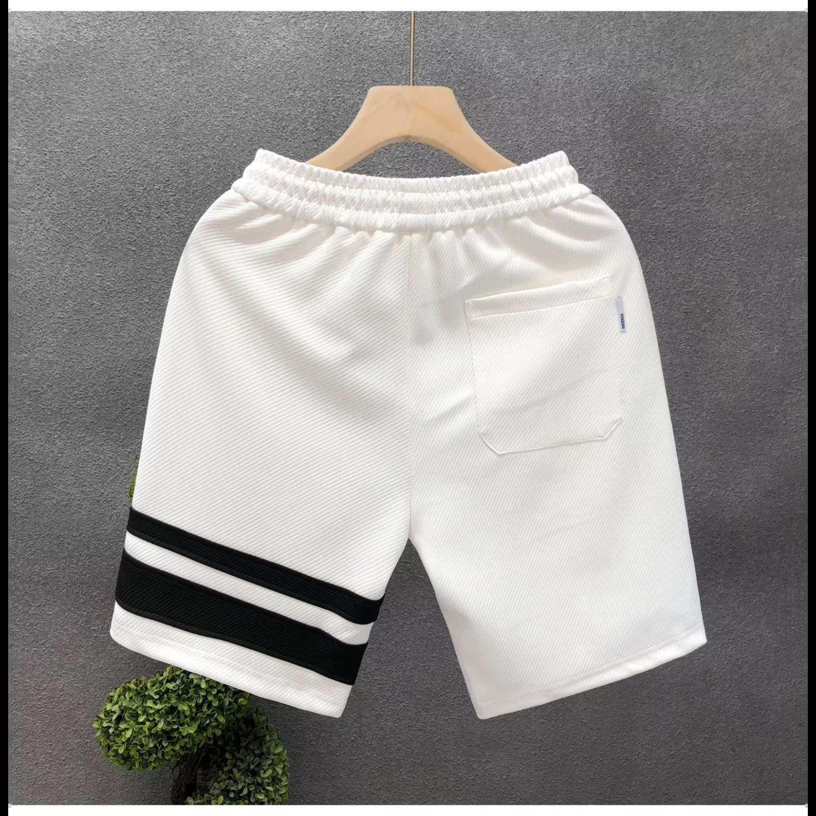 High Quality Mens Shorts Summer American Fashion Green Short Pants Harajuku High Street Mens Clothing Casual Streetwear 250218