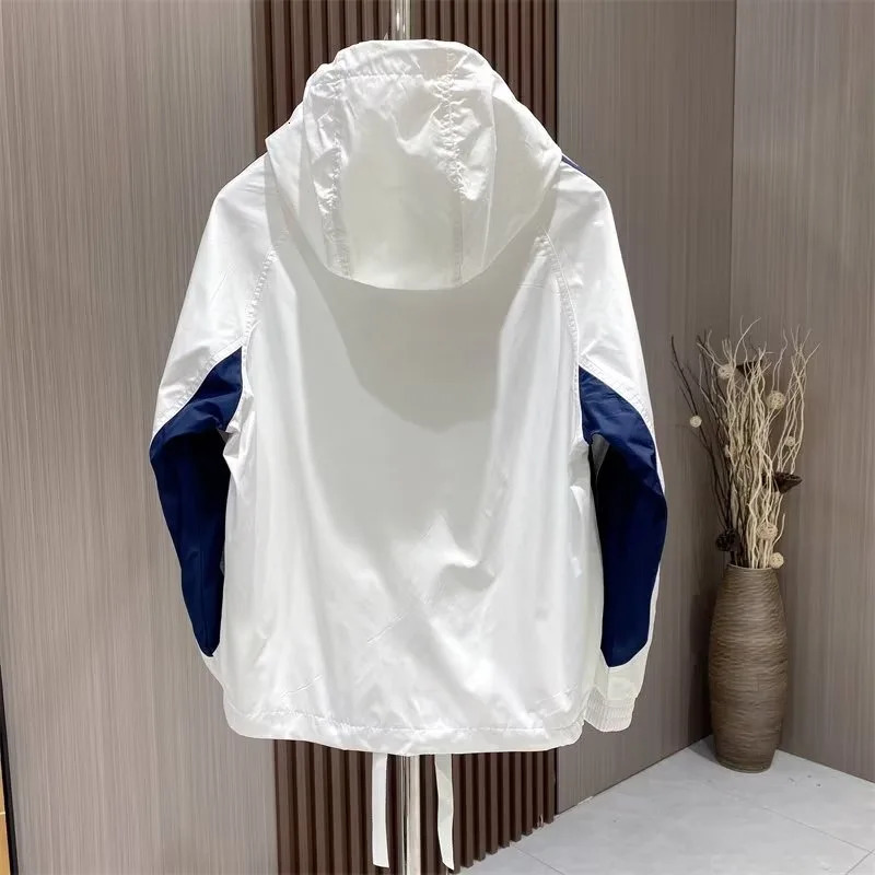 Mens Clothing Spring and Autumn Hooded Man Jackets for Men Campus Baseball Uniforms Coat Sales of Windbreaker 250218