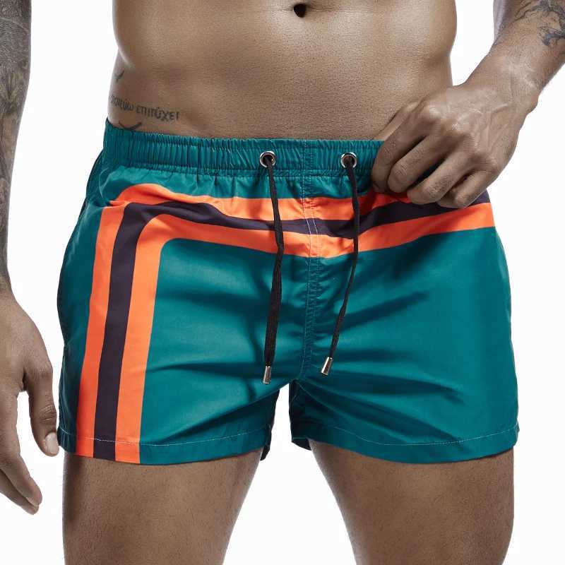 Men's Shorts A168 orange white black green swimsuits summer beach shorts quick dry board surfing swim briefs men swimwear river z250219