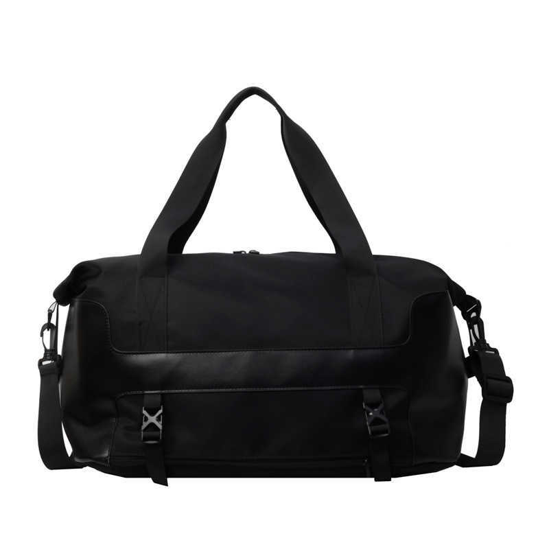 Travel bag men's business trip handbag large capacity short distance travel bag sports luggage bag fitness bag One Shoulder Messenger Bag 250115