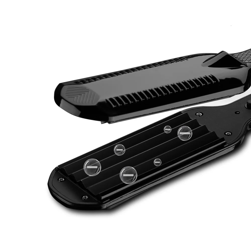 corrugated iron hair straightener iron crimped hairstyle Electronic chapinha corrugation flat irons wave styling tools 250214