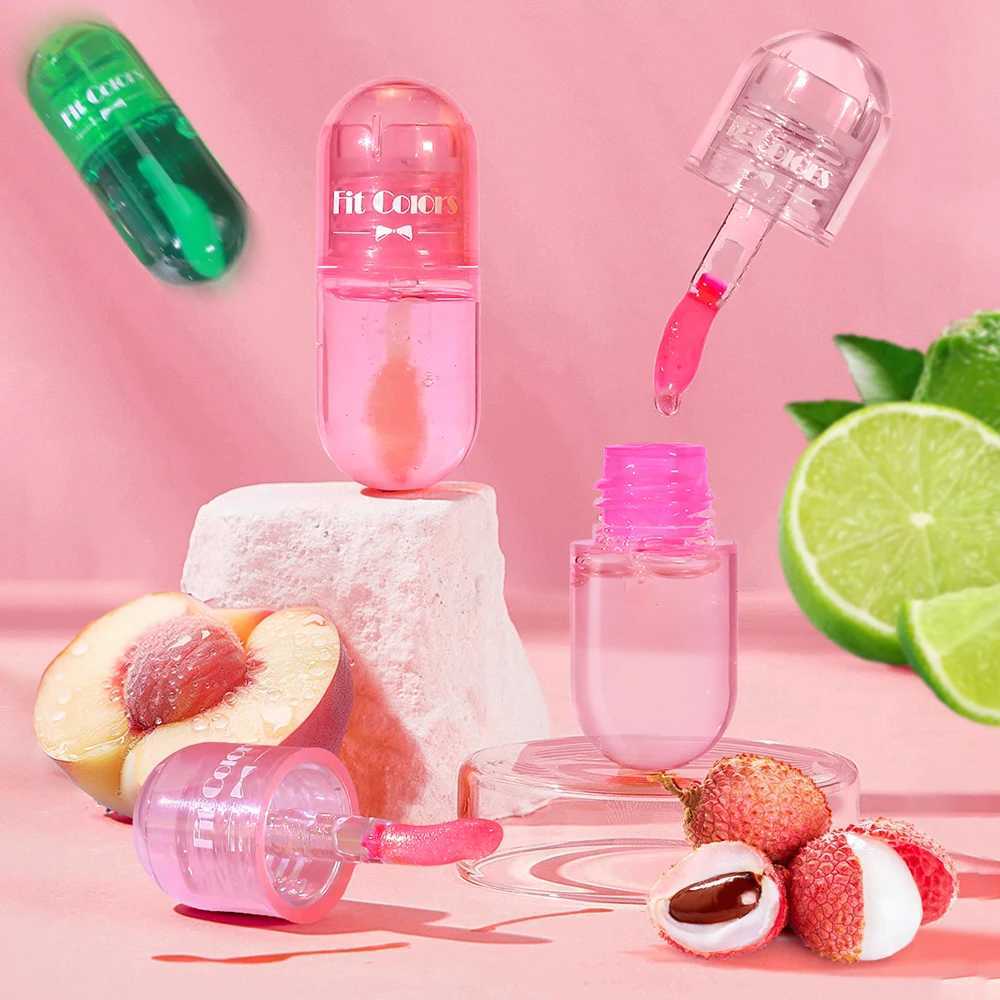 6 Piece Color Changing Lip Gloss Set Fruity Scent Moisturizing and Long Lasting Smooth Hydrating Temperature Activated Lip tintW250219
