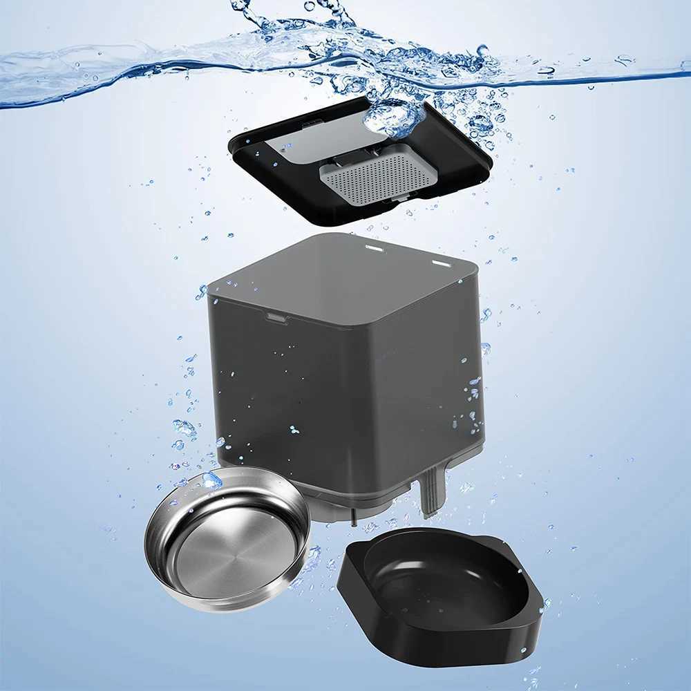 Dog Feeders Tuya automatic pet feeder large capacity application intelligent cat feeder dog slow food dispenser with WIFI voice timing pet feeding sup