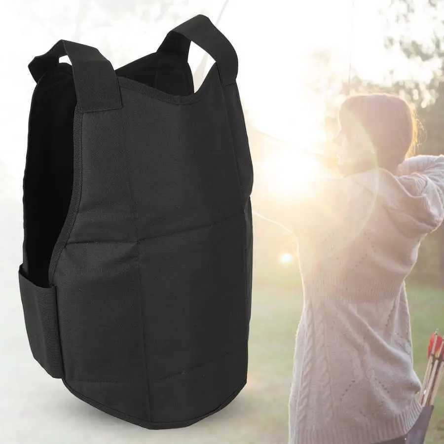 Outdoor Protective Tactical Vest Military Training Equipment Adjustable Sports Vest Flexible Lightweight Men Soft Archery VestXJ250219