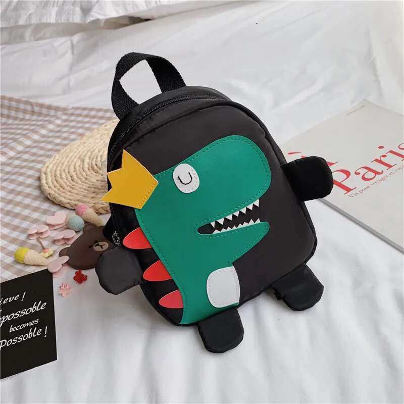 Ddmyshoesvip New Dinosaur School Korean Style Animal Cartoon Color Children S Bag Multifunctional Baby Backpack