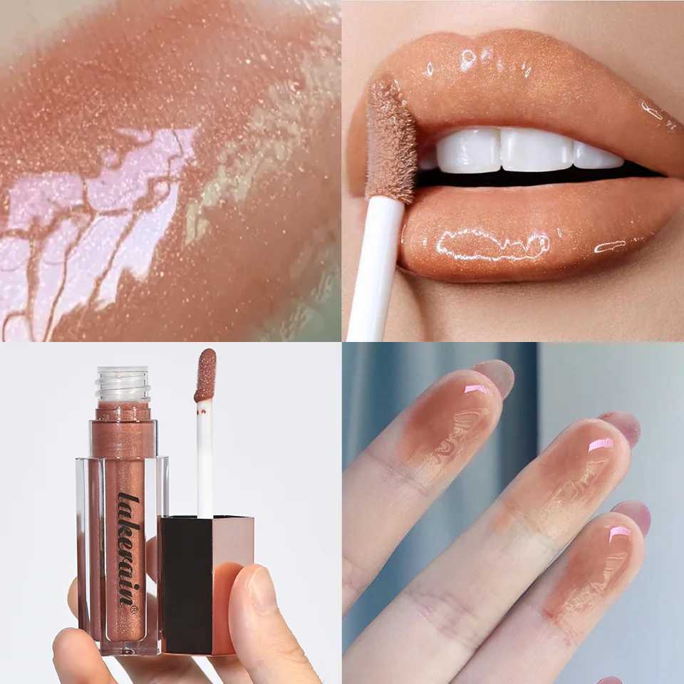 Diamonds Glitter Gloss Universal Lip Luminizer 8 Colors Lip Gloss Non-sticky Moisturizing Plumper Long Lasting Glitter LiquidW250219