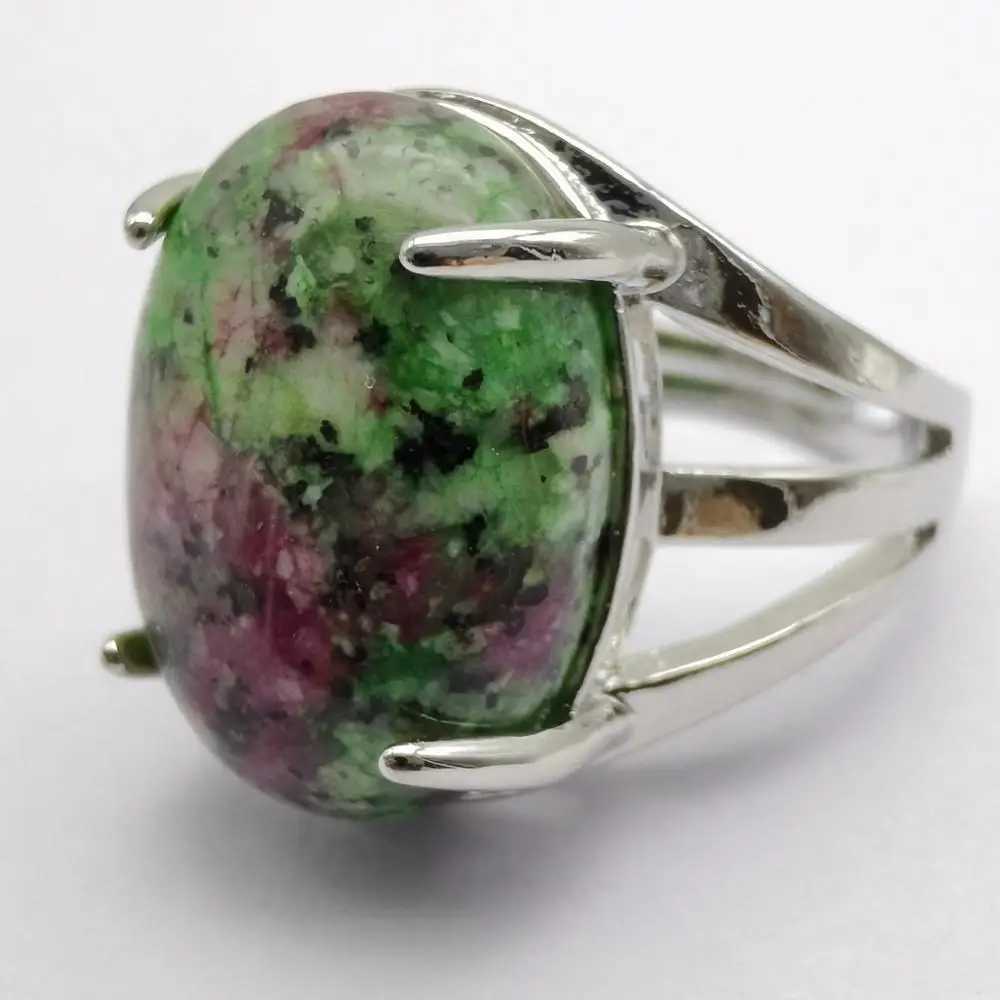 Crystal Aventurine Tigereye Rhodonite Sodalite Lapis Howlite Sandstone Carnelian Stone Bead GEM Finger Ring Jewelry Size 8-9XJ250219