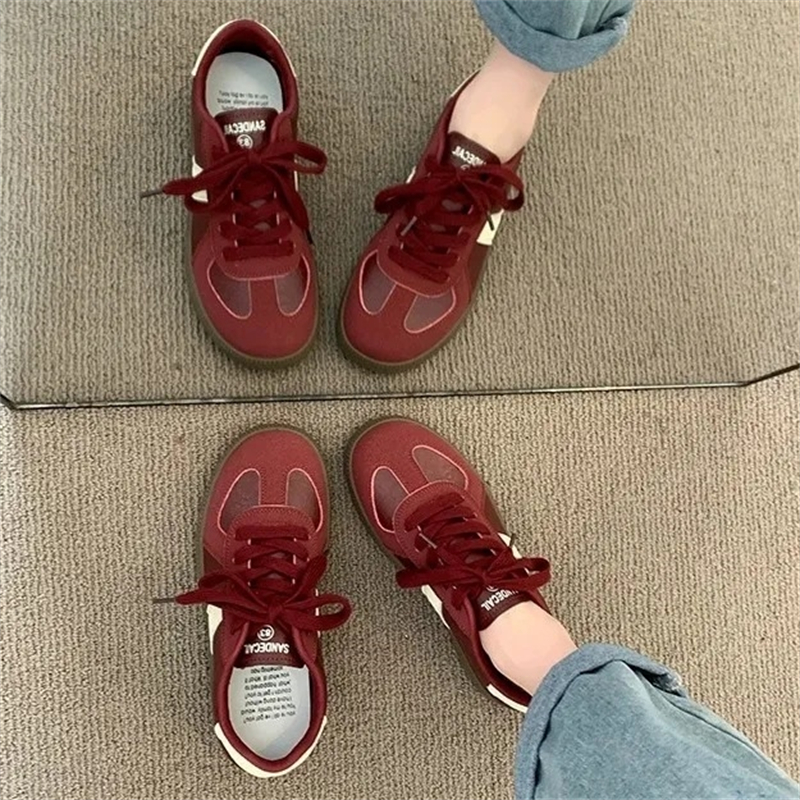 Free shipping designer Casual Shoes for woman 2025 Early Spring New Collection vintage Sport outdoor shoes