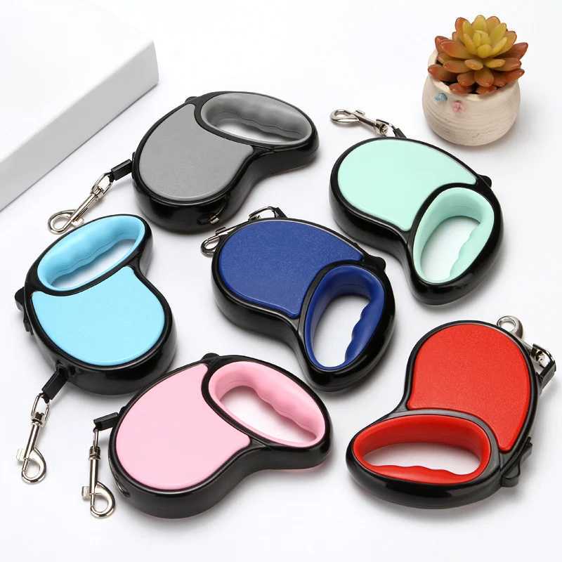 Dog Leash For Small Medium Dogs Retractable Durable Nylon Puppy Walking Running Outdoor Collars Rope Pet SuppliesXJ250218