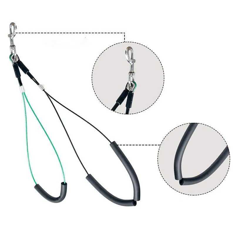 Adjustable Pet Dog Cat Grooming Loop Table Pet Grooming Leash Table Loop D-rings Bathing Strap Traction Belt Dog Collar HarnessXJ250218