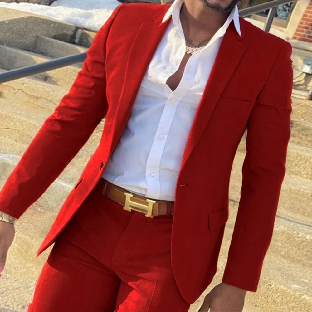 Elegant Mens Suits Notched Lapel 3 Pieces Blazer Vest and Pants Set for Wedding Business Evening Party Tuxedo Suits for Men 250213