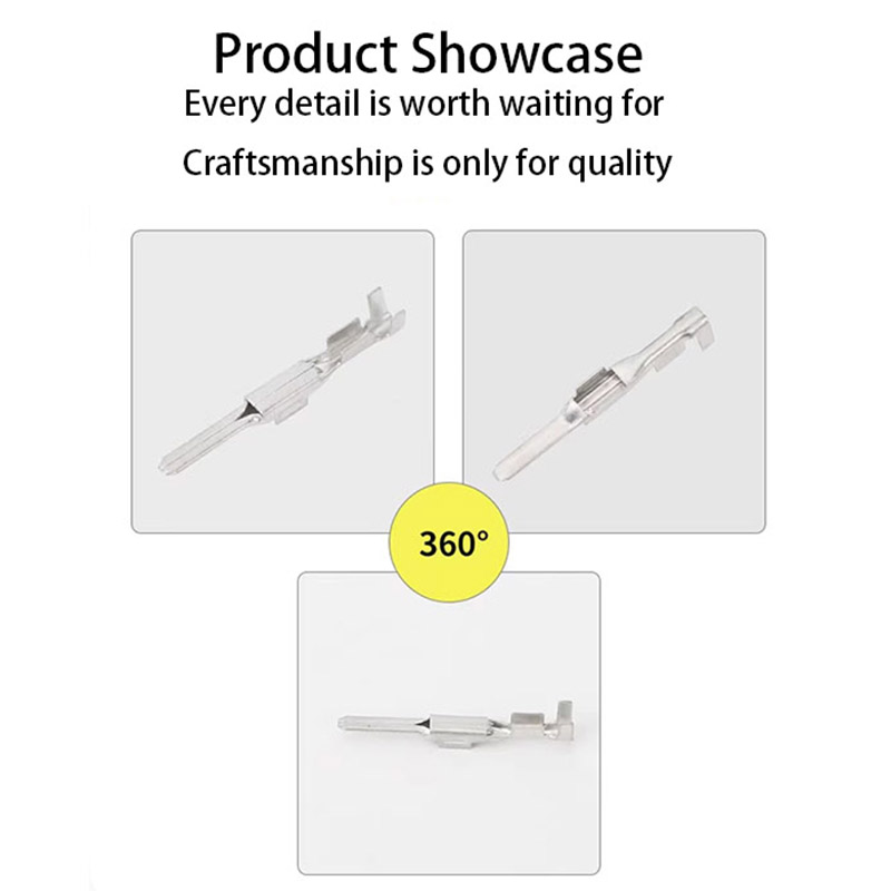 DJ611-2.2A male terminal automotive connector terminal pin 2.2 insert domestic 7114-4021 wiring Male Terminals 100pcs/set