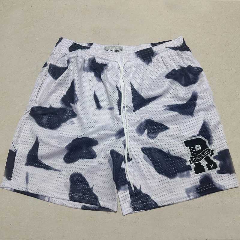 Men's Shorts Summer Ryoko Butterfly Basketball Shorts Mens and Womens Sports Fitness Quick drying Season Outdoor Running Beach Shorts z250219
