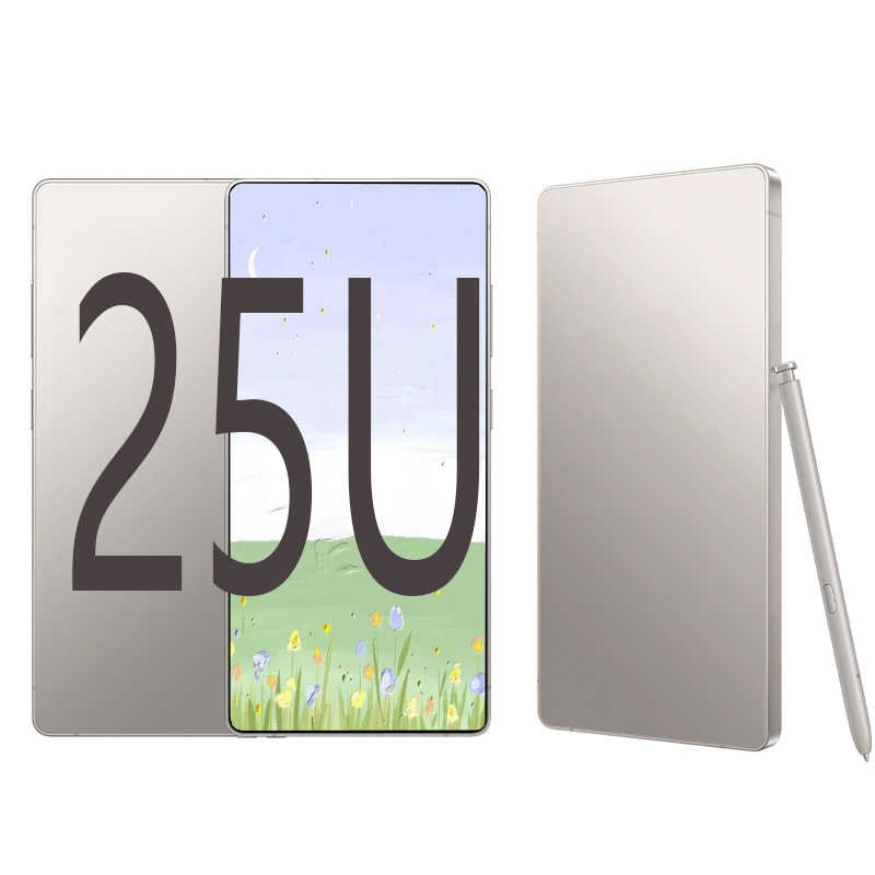 25U 25 Ultra déverrouillé de 7,3 pouces 8 Go Rom Show 5G 1 To Android Smartphone Téléphone HD Affichage HD Phone