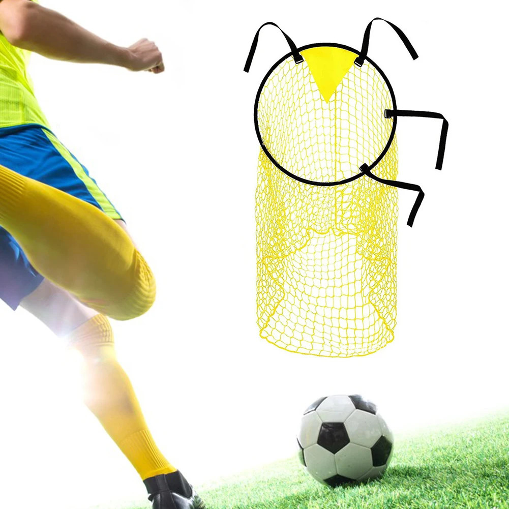 Foldable Soccer Training Shooting Net Pocket Equipment Football Game Training Target Net Goal Practice Shooting Soccer Tops 250218